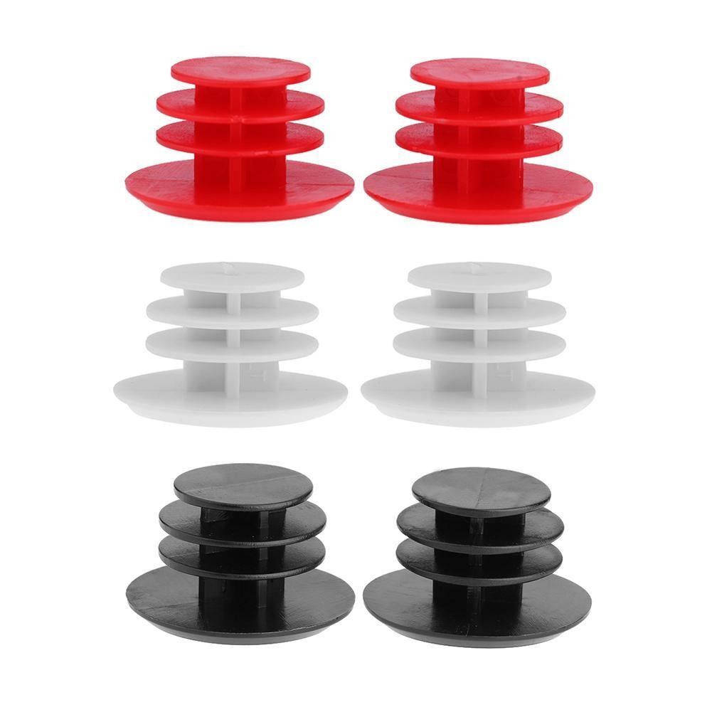 ฝาปิดปลายแฮนด์จักรยาน แบบยาง THAIBIKE MTB Bike Handlebar Plugs Plastic PVC Handle Grip Bar End