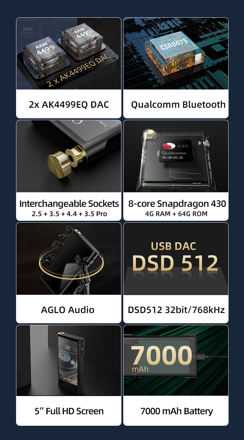 ขาย Shanling M8 Dap เครื่องเล่นพกพาระดับเรือธง ประกันศูนย์ไทย