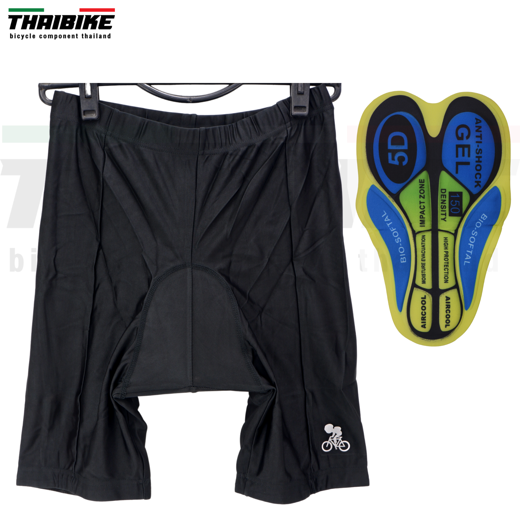 สุดคุ้ม กางเกงปั่นจักรยาน THAIBIKE เป้าเจล 5D ขาสั้น ขายาว