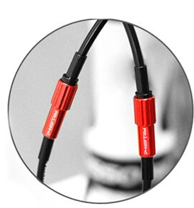 ตัวปรับสายเกียร์ สายเบรค จักรยาน RISK แบบอลูมิเนียม Cable Adjustment Screw