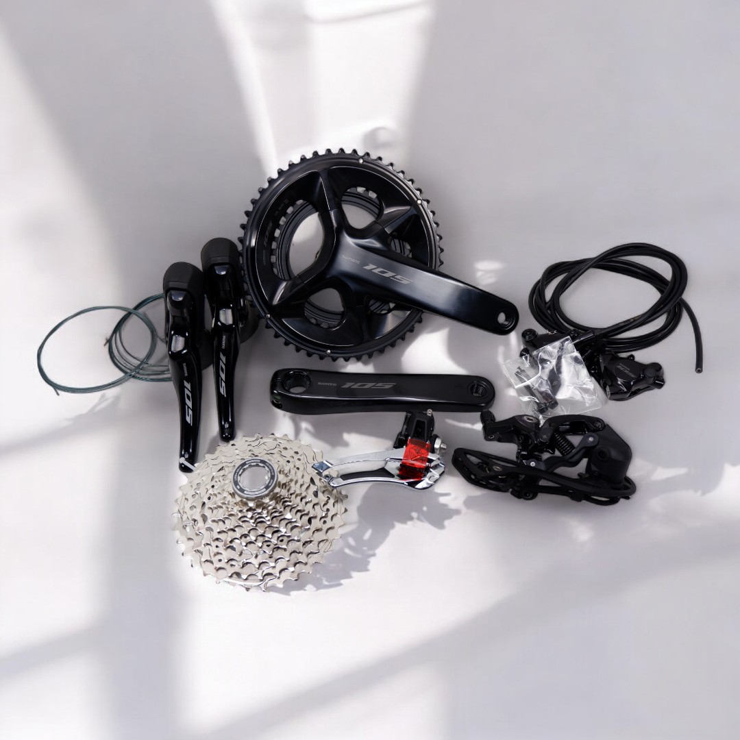Shimano105R7100GroupsetDiscMechanical12Speed |ชุดเกียร์ดิสเบรก12สปีดแบบสายรุ่นใหม่ล่าสุด