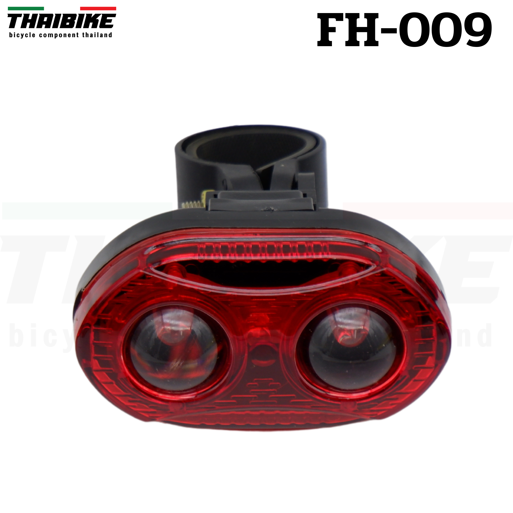 ไฟหน้าจักรยาน ไฟท้ายติดจักรยานแบบใช้ถ่าน