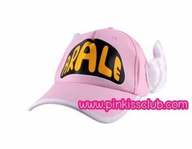 หมวกอาราเล่มีปีก + แว่นตาไร้เลนส์ พร้อมส่ง สตอกแน่น