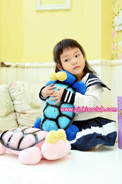 โคมไฟเต่าดวงดาวเปลี่ยนสีพร้อมเสียงเพลง Musical Snail Twilight