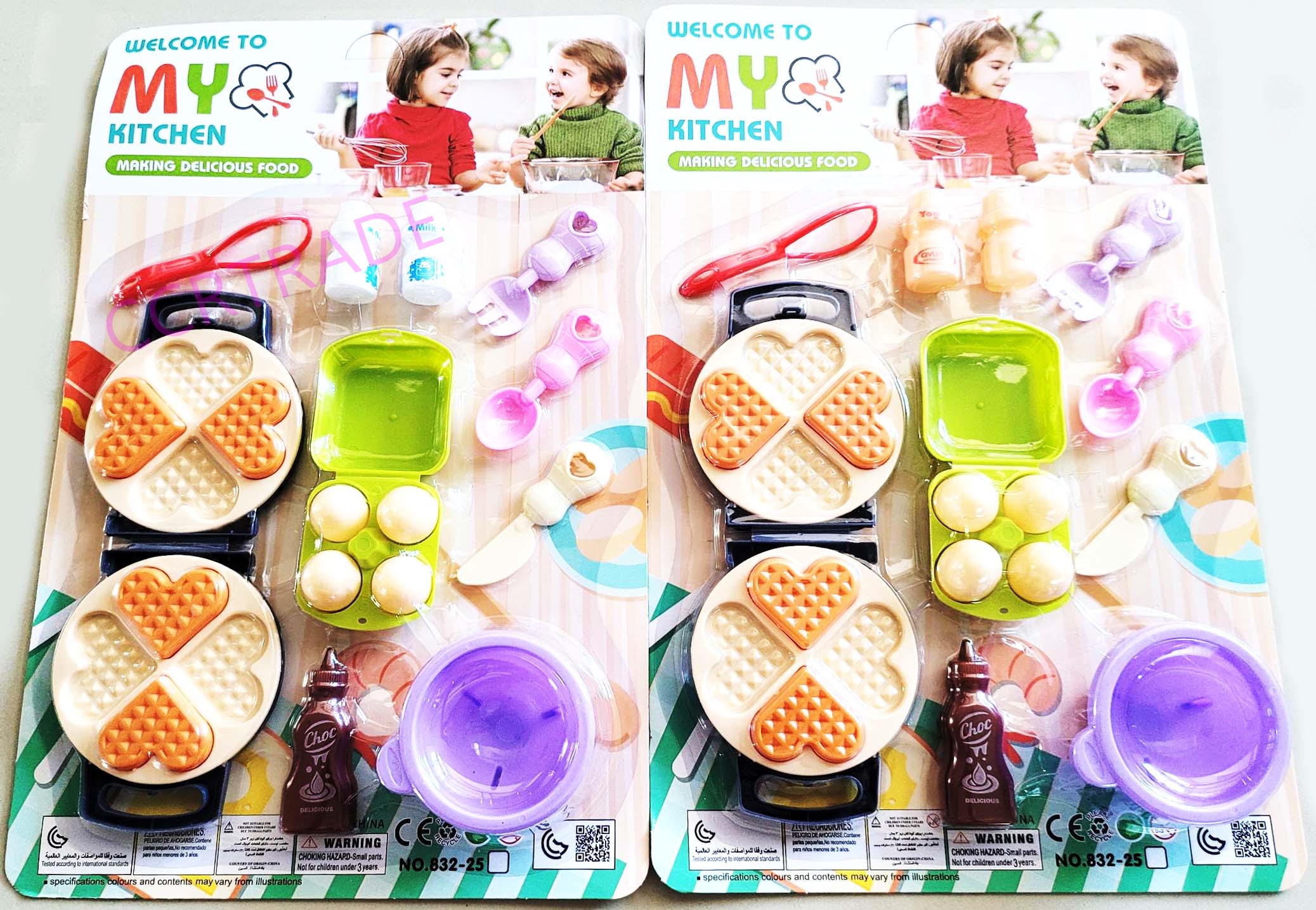 เซ็ทวาฟเฟิลหัวใจ+เตาไฟฟ้าแผงใหญ่ 28.5x43 ซม.(1x3)