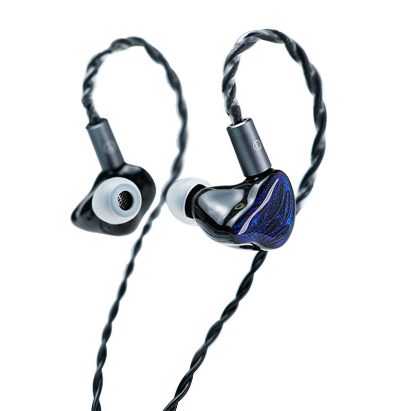 BGVP Feather หูฟัง IEMs 5 ไดรเวอร์ 4BA+1DD สายชุบเงินถัก4 เปลี่ยนหัวแจ็คได้ ประกันศูนย์ไทย