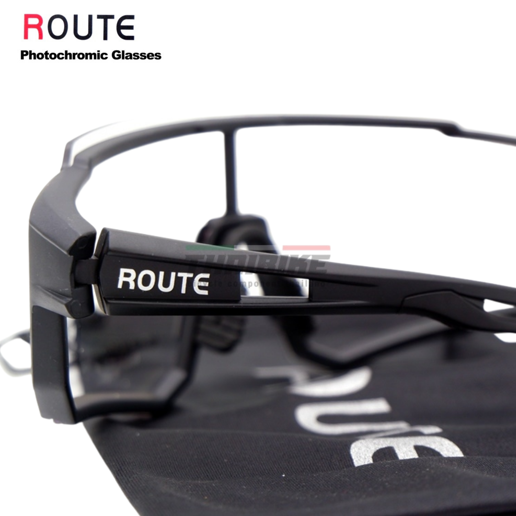 เลนส์ปรับแสงออโต้ แว่นตาปั่นจักรยาน ยี่ห้อ ROUTE photochromic by JAVA