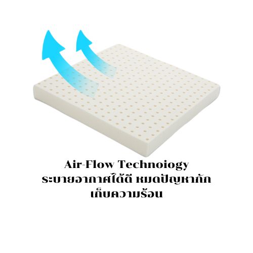 Rehab wheel chair cushions เบาะรองนั่งยางพาราบนรถเข็นผู้ป่วย ป้องกันการเกิดแผลกดทับ ขนาด 40ซม.x40ซม.หนา2นิ้ว ปลอกหนังเทียมกันน้ำ