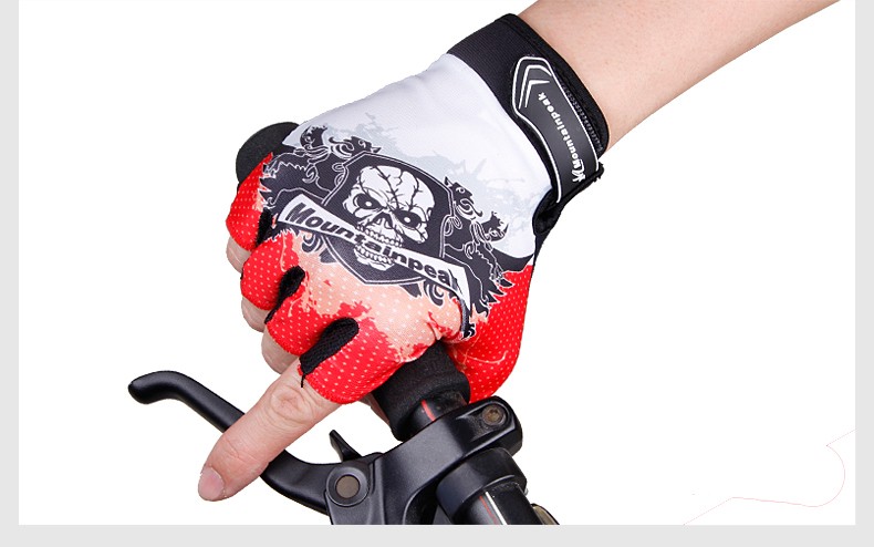 ถุงมือปั่นจักรยานแบบเจลแท้ mountainpeak รุ่น Gloves 3D Gel Pad