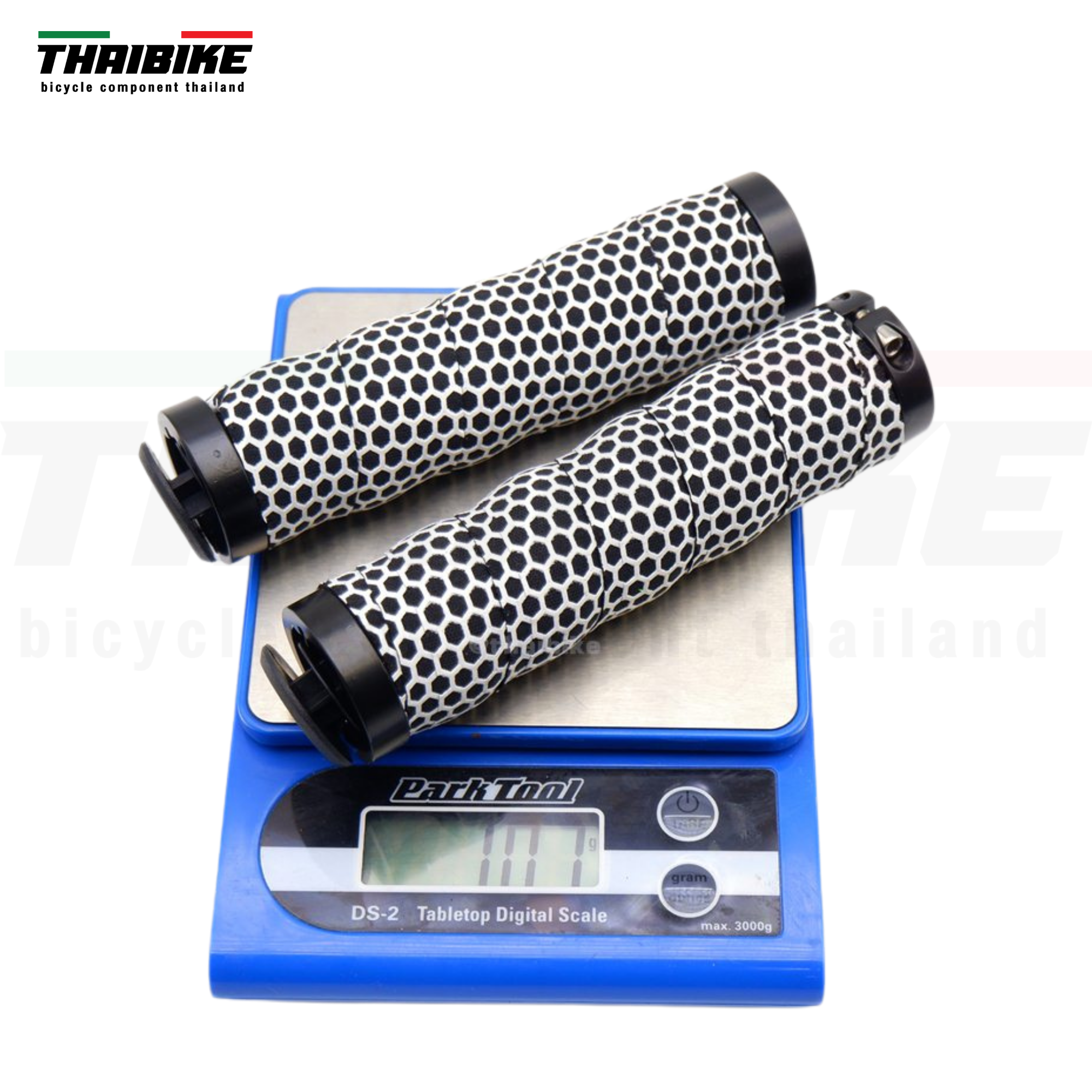 ปลอกแฮนด์จักรยานเสือภูเขาลายรังผึ้ง THAIBIKE แบบหนานุ่ม