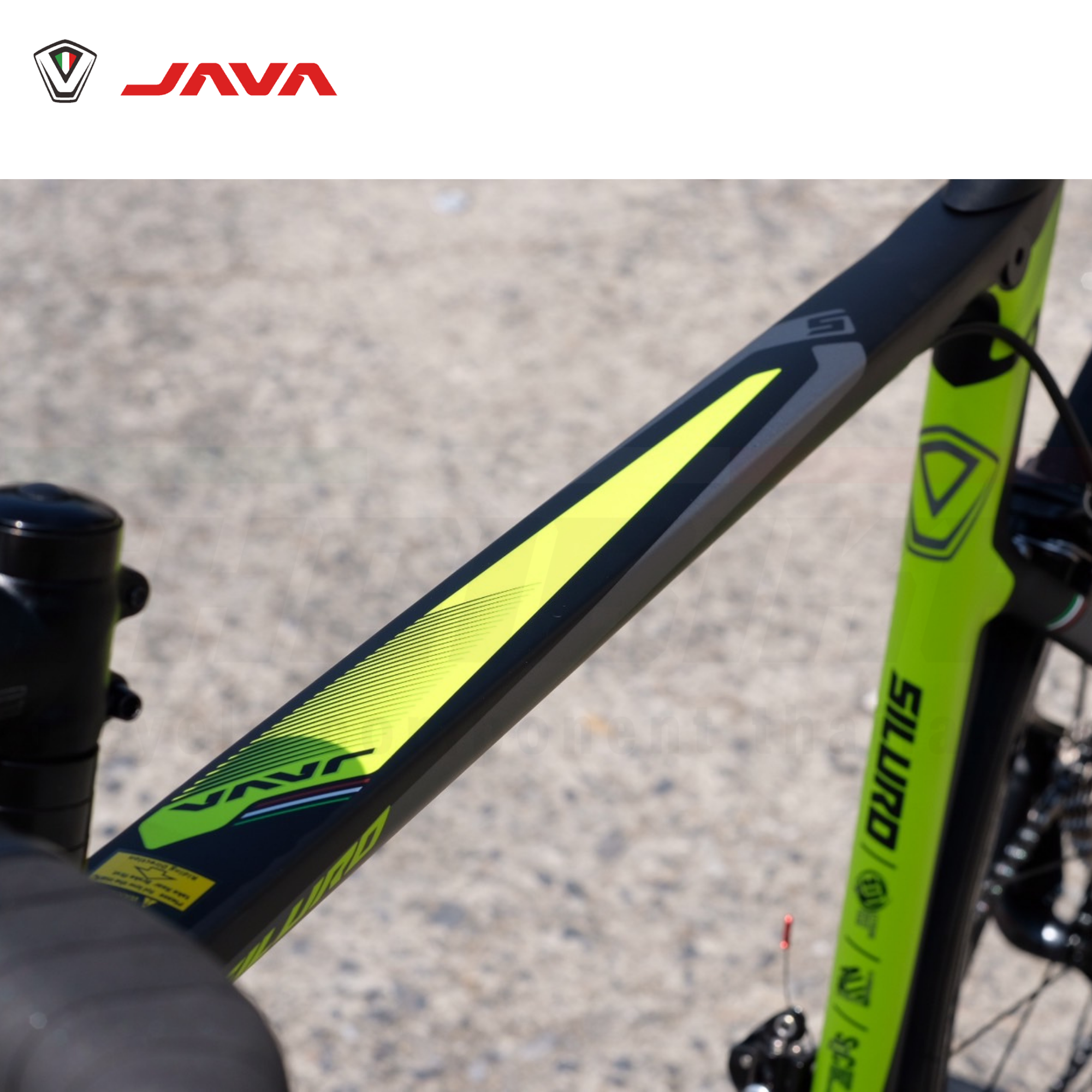 จักรยานเสือหมอบอลูมิเนียม JAVA Siluro2-18sp Rim-brake