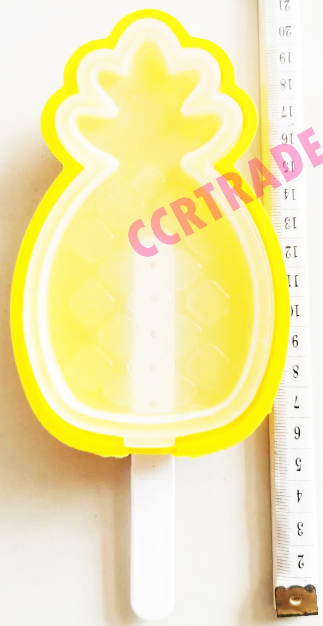 แม่พิมพ์ไอติมซิลิโคน+ฝาปิด สับปะรด 17.5 ซม.