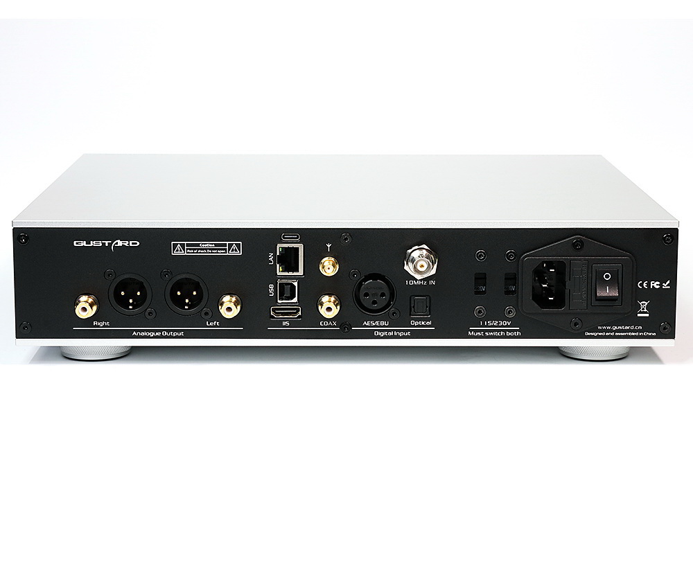 Gustard R26 Discrete R2R ladder DAC + 1 Bit DSD รองรับ MQA, Roon ประกันศูนย์ไทย