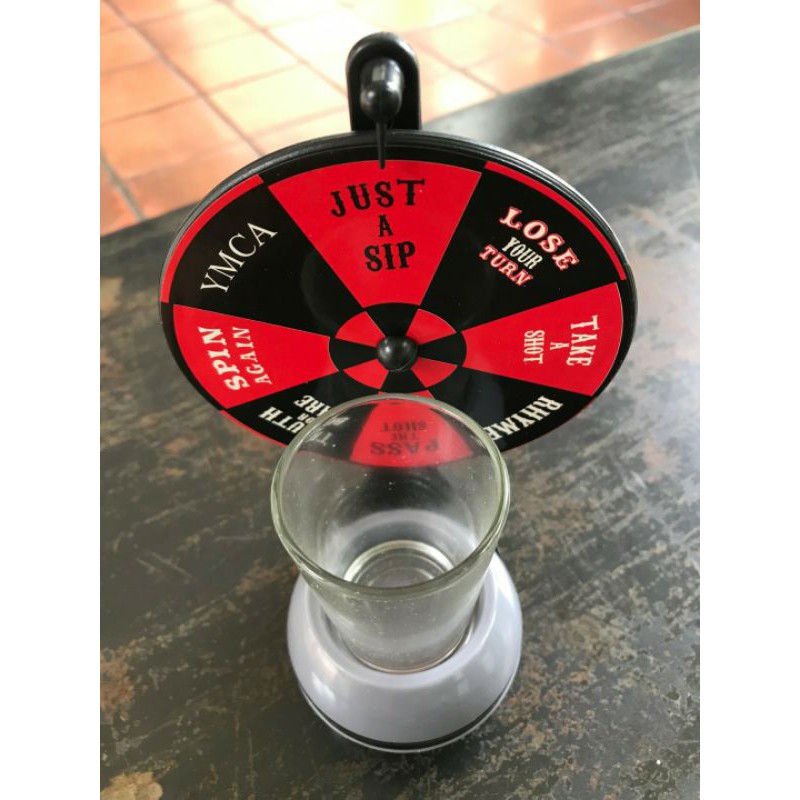 วงล้อกินเหล้า spin the shot พร้อมส่ง