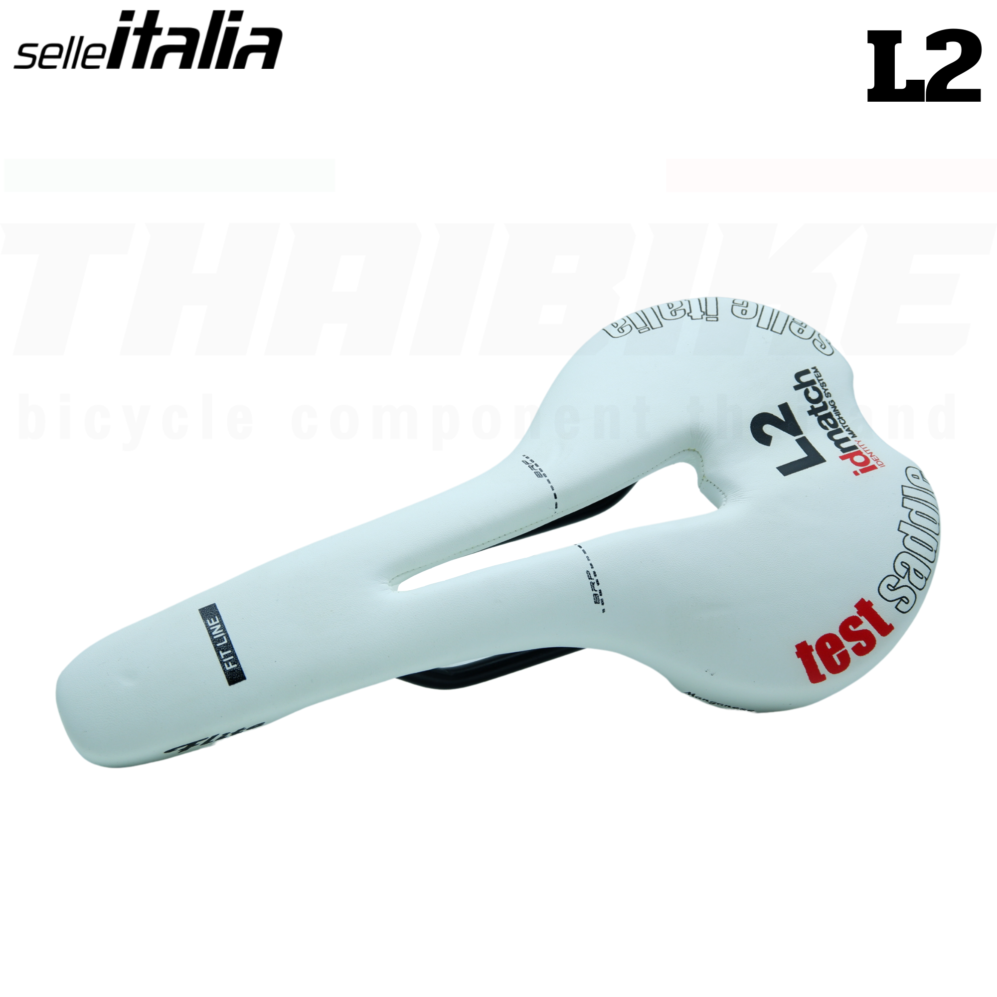 อานจักรยานเสือหมอบ เสือภูขา ของใหม่ รุ่นเทสสีขาว SELLE ITALIA S1 S2 S3 L1 L2 L3