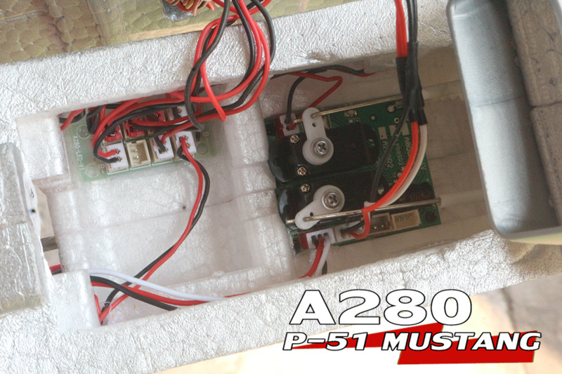 XK A280 RC P51 Mustang Fighter (RTF)