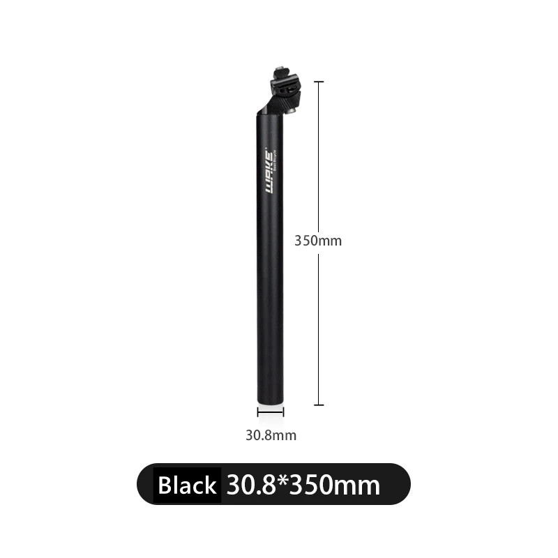 WAKE หลักอานจักรยานแบบเยื้อง 25.4 27.2 28.6 30.4 30.9 31.6 ยาว 350มม.