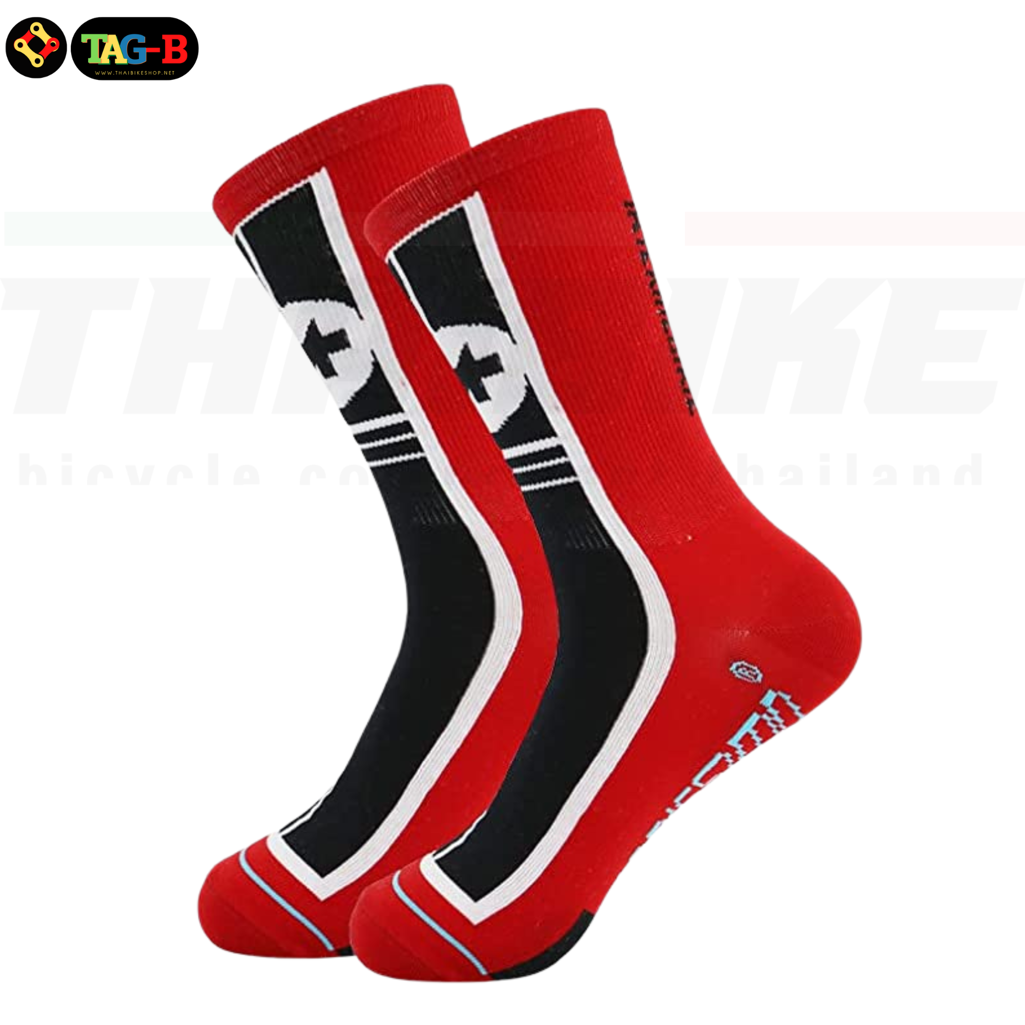 ถุงเท้าปั่นจักรยาน ASSOS Size 40-45 ถุงเท้าวิ่ง ถุงเท้าออกกำลังกาย