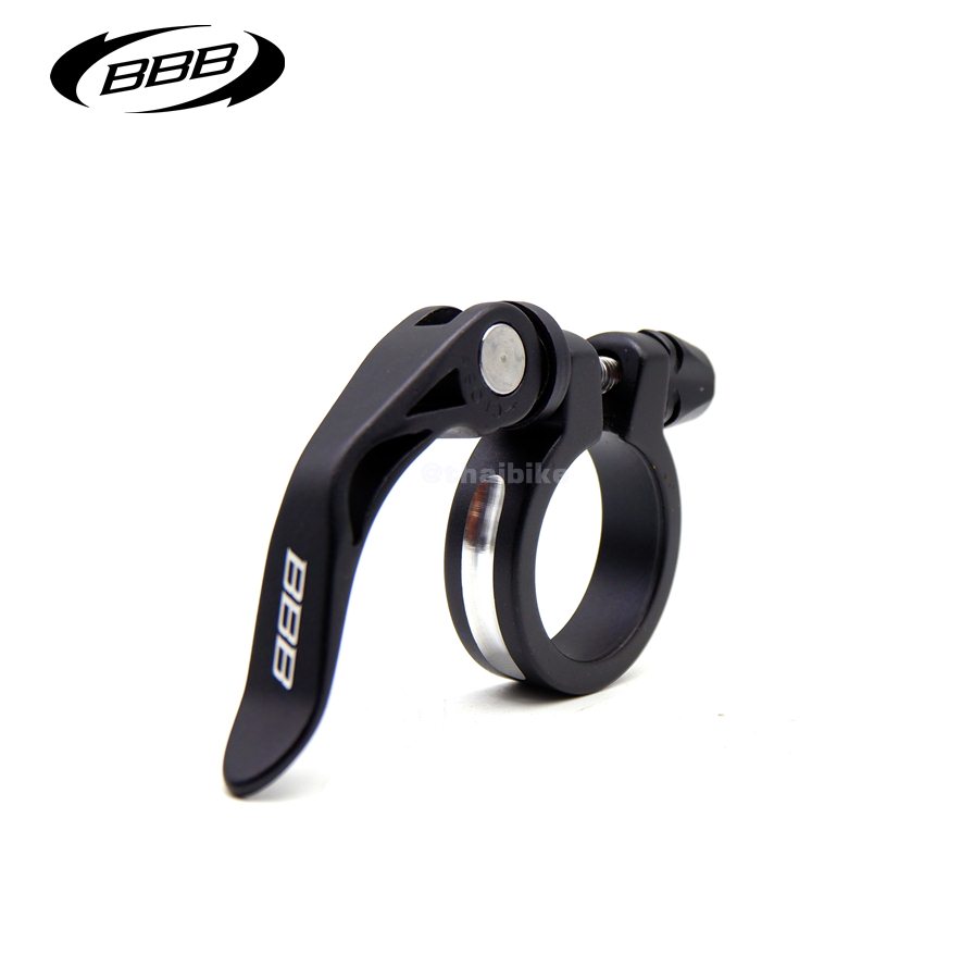 รัดหลักอานจักรยานอลูมิเนียม BBB แบบปลดเร็ว ขนาด 31.8 34.9