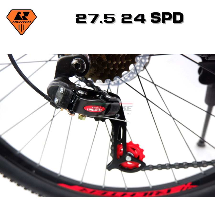 เปิดตัวใหม่ส่งฟรี !! จักรยานเสือภูเขาล้อ 27.5 อลูมิเนียม RICHTER MX100 ราคาถูก