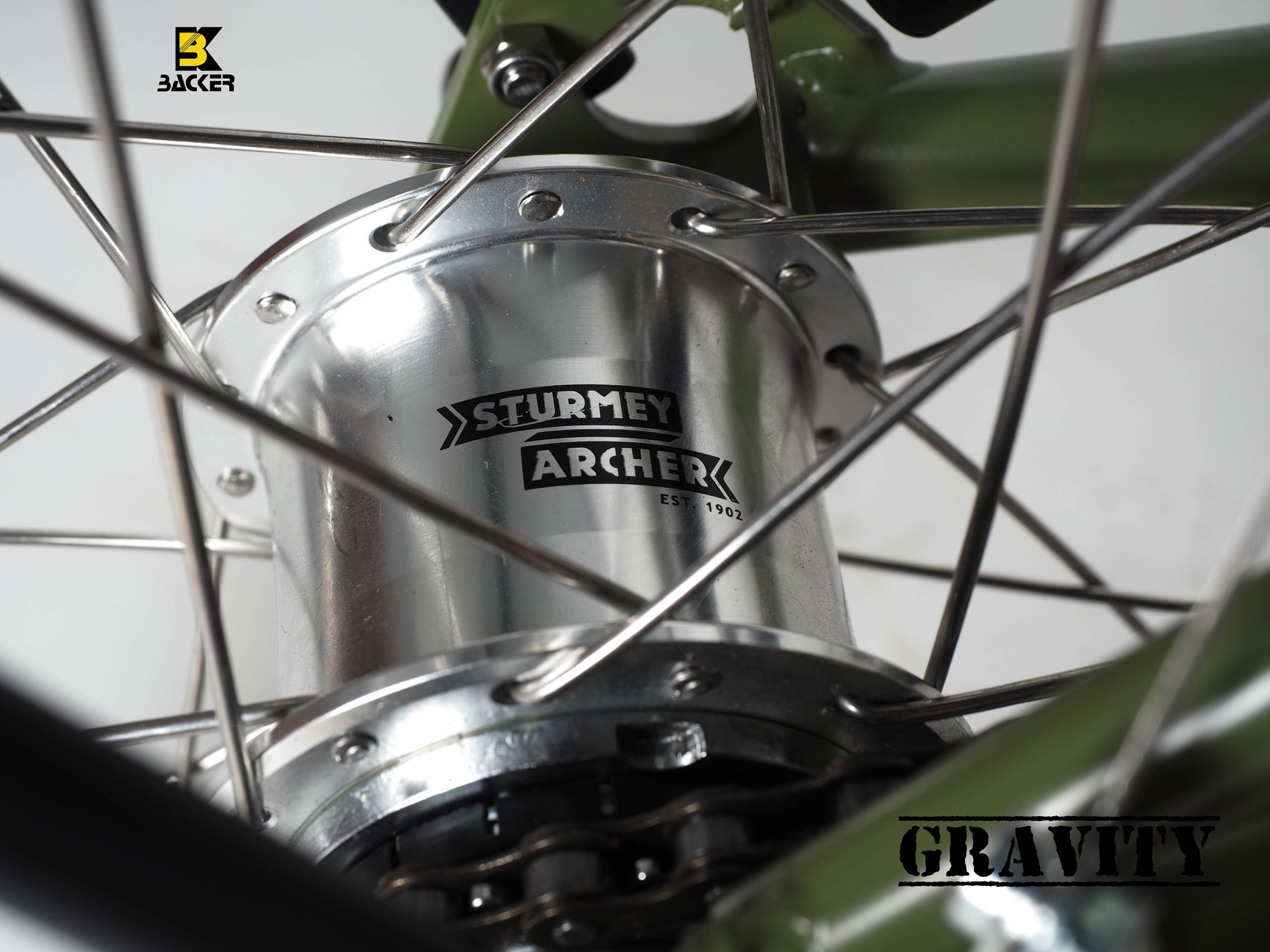 จักรยานพับ BACKER รุ่น Gravity 3 SPD