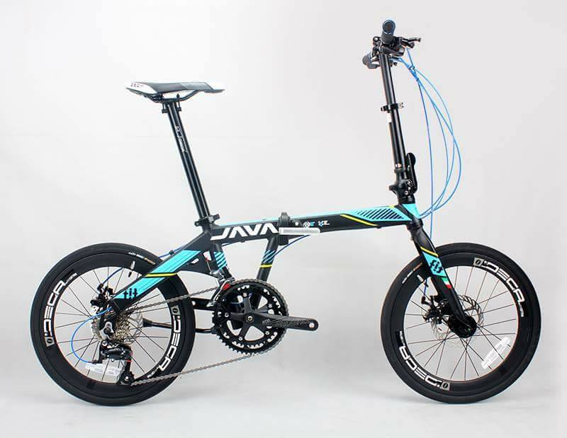 สุดคุ้ม รถจักรยานพับได้ JAVA FIT 18SPD เฟรมอลูมิเนียม