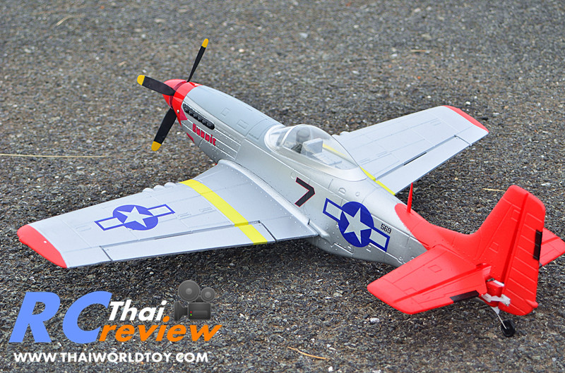 P-51D Mustang 750mm. 4Ch6G AUTO