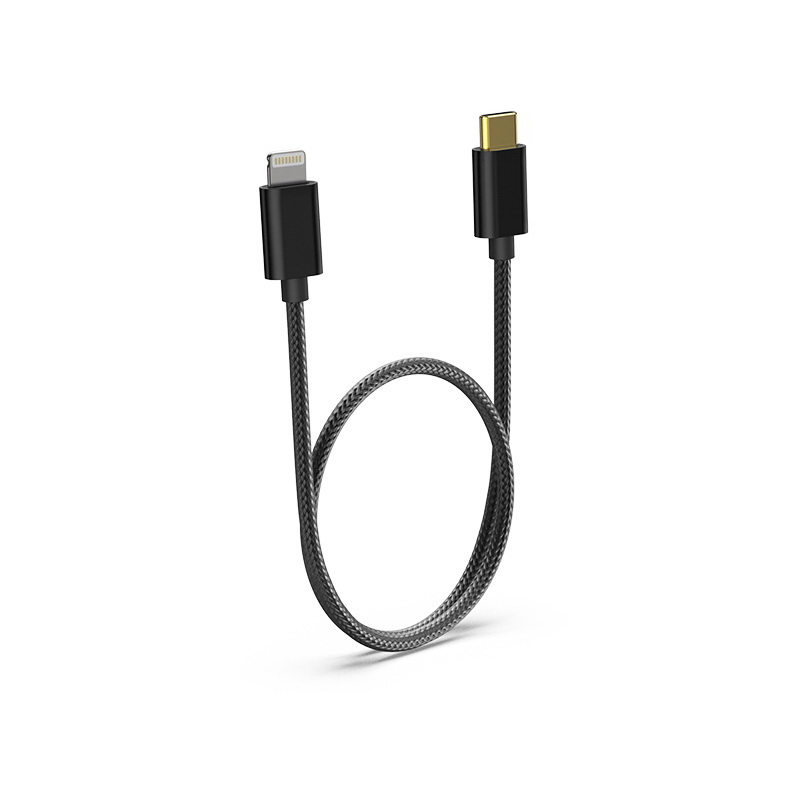 FiiO LT-LT4 อะแดปเตอร์ Type-C เป็น Lightning OTG ยาว 50 เซนติเมตร