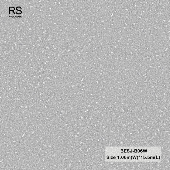 วอลเปเปอร์ลายเม็ดกรวด สีเทา BESJ-B06W