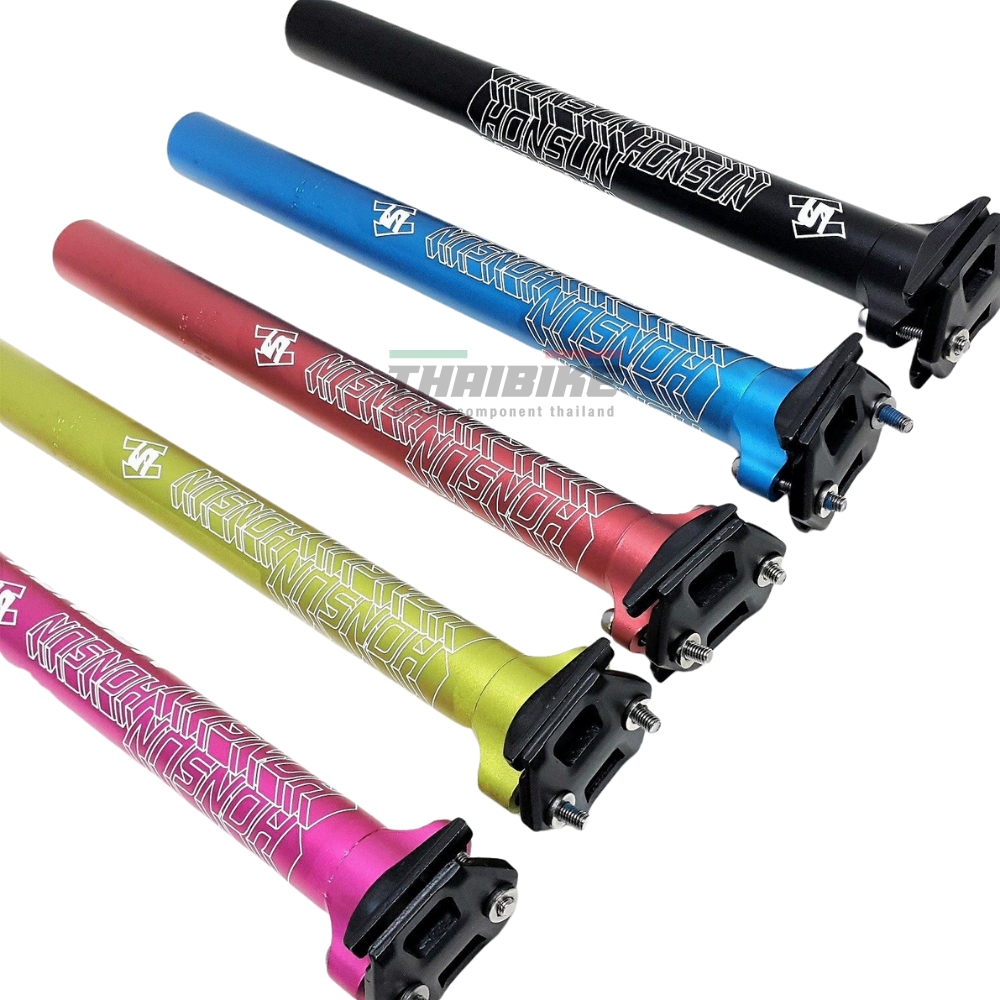 หลักอานจักรยานอลูมิเนียม HONSUN 31.6X350 มม.