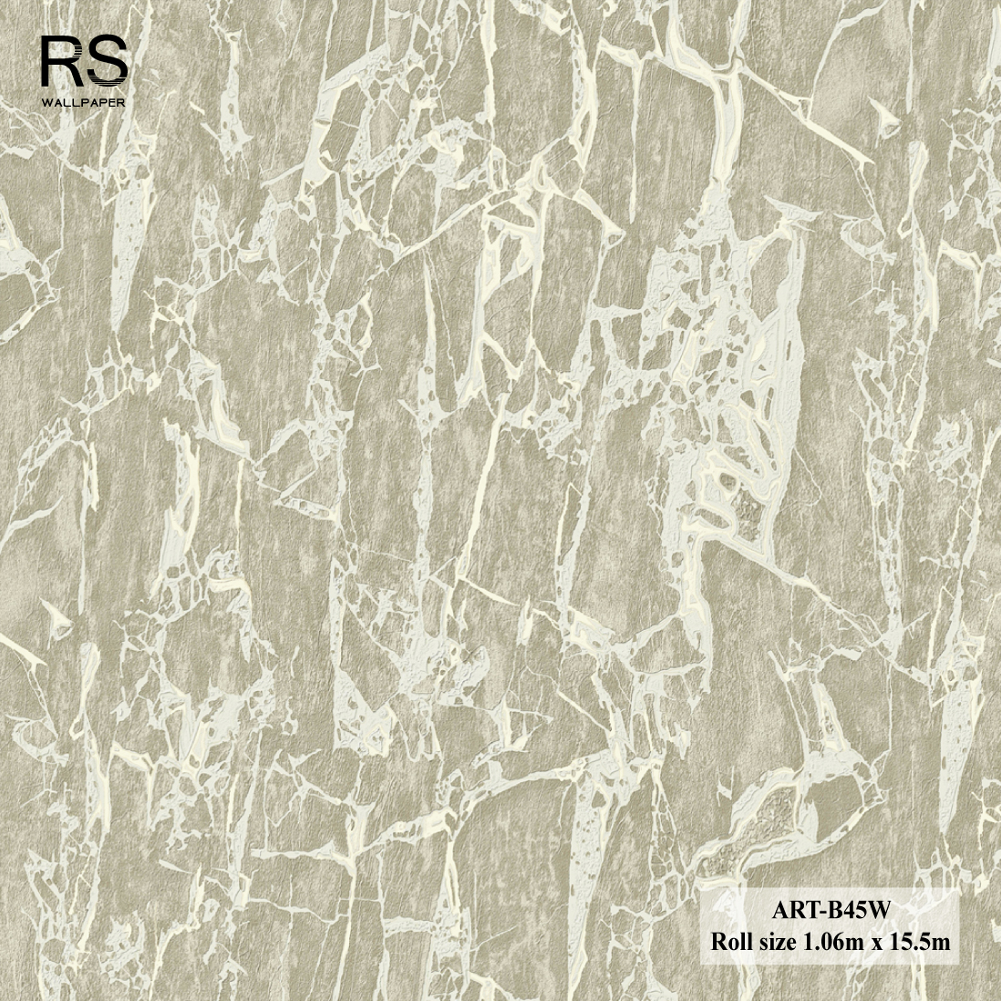 วอลเปเปอร์ ลายหินอ่อนสีน้ำตาลทอง ART-B45W