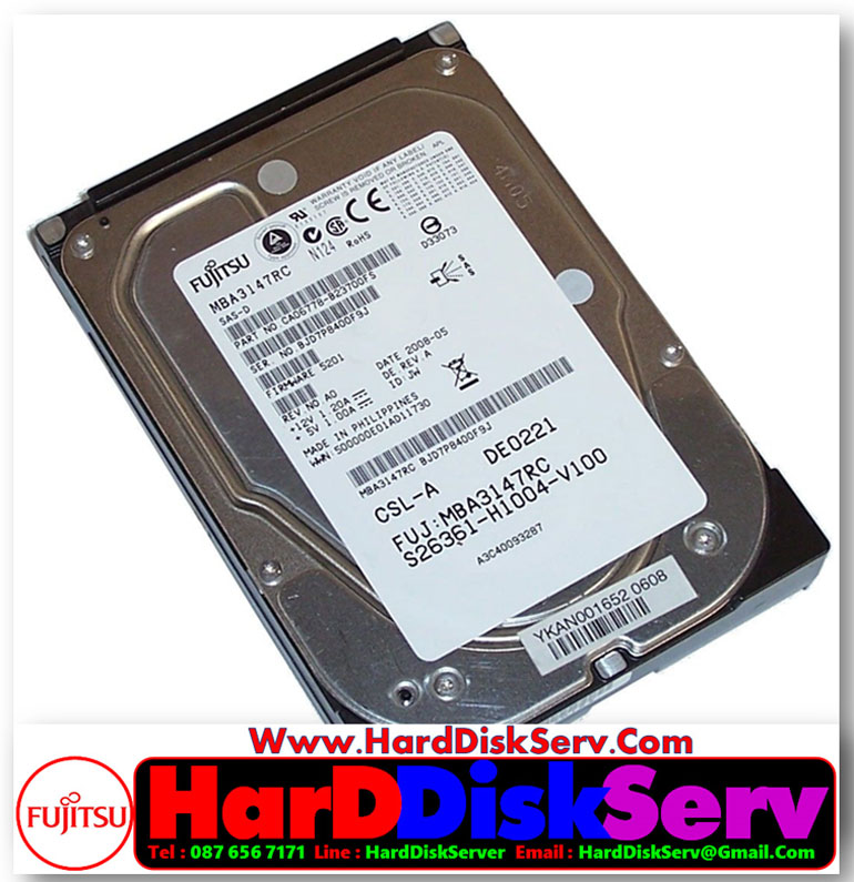 MBA3073NC Fujitsu 73GB 15K Ultra320 SCSI 80Pin 3.5 Hdd
