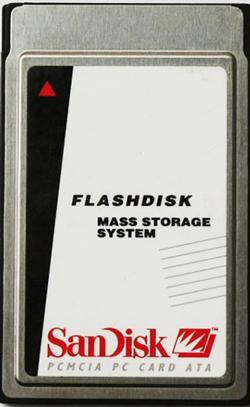 Sandisk PCMCIA Flash Card 110Mb