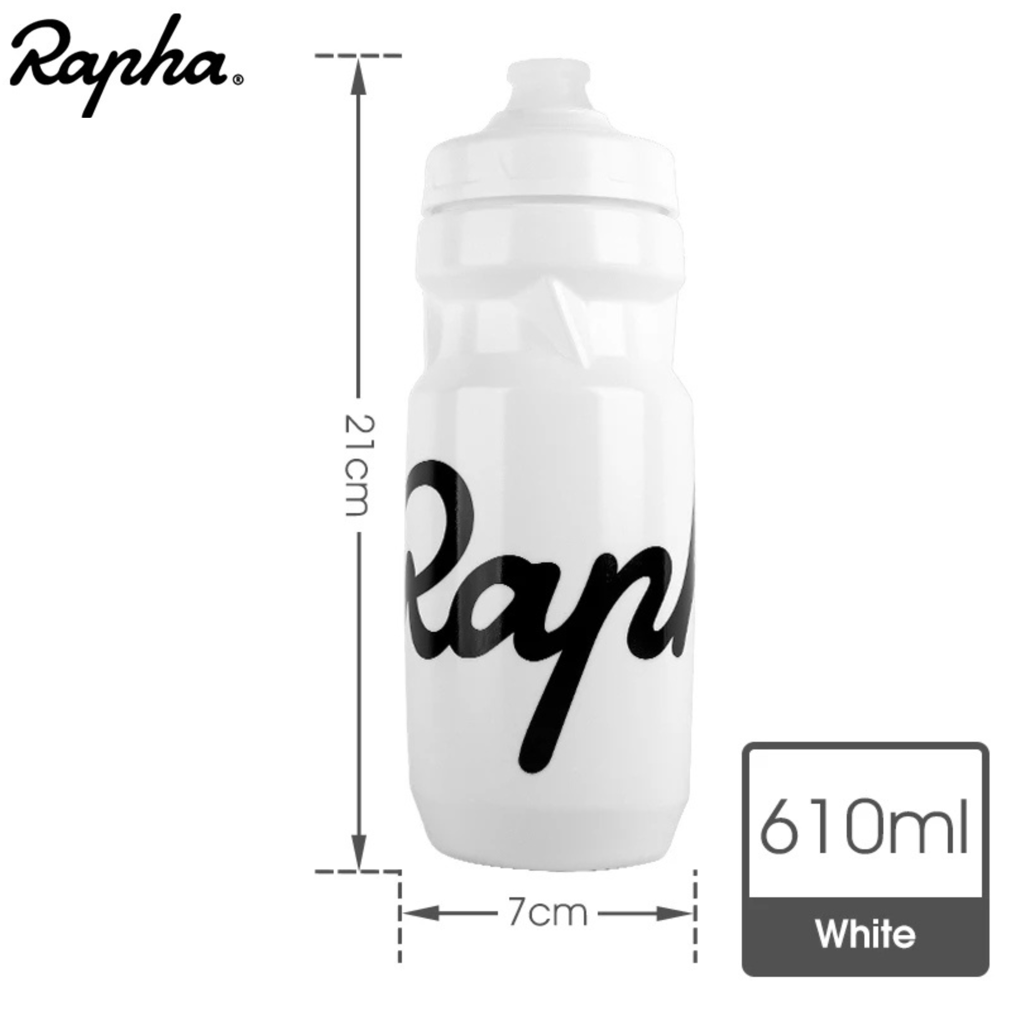 ฝาขวดน้ำพุ่ง NEW !!ขวดน้ำจักรยาน RAPHA ของแท้ พลาสติกนุ่ม ขนาด 610/710ml