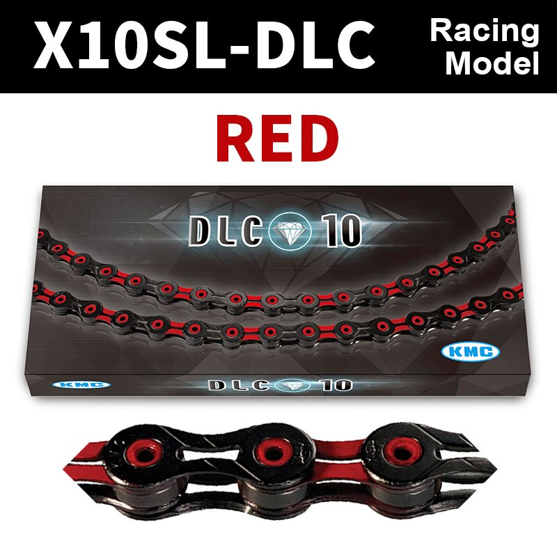 โซ่จักรยานเสือหมอบ เสือภูเขา KMC 10Speed Super Light Bike Chain DLC10
