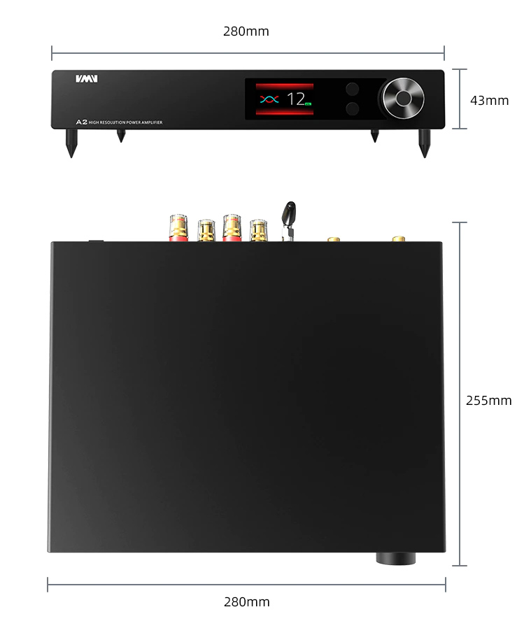 ขาย SMSL VMV A2 แอมป์ตั้งโต๊ะระดับ High-end รองรับ Bluetooth5.0 ประกันศูนย์ไทย