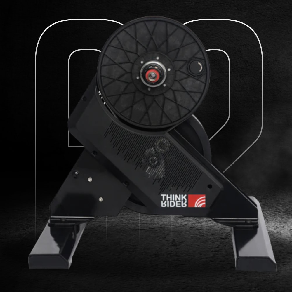 ThinkRider A2 สมาร์ทเทรนเนอร์ Direct Drive สำหรับปั่นในบ้าน รองรับ Road/MTB, Zwift พร้อม ERG