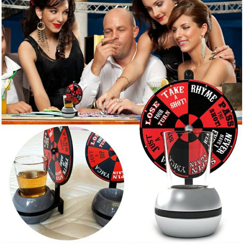 วงล้อกินเหล้า spin the shot พร้อมส่ง