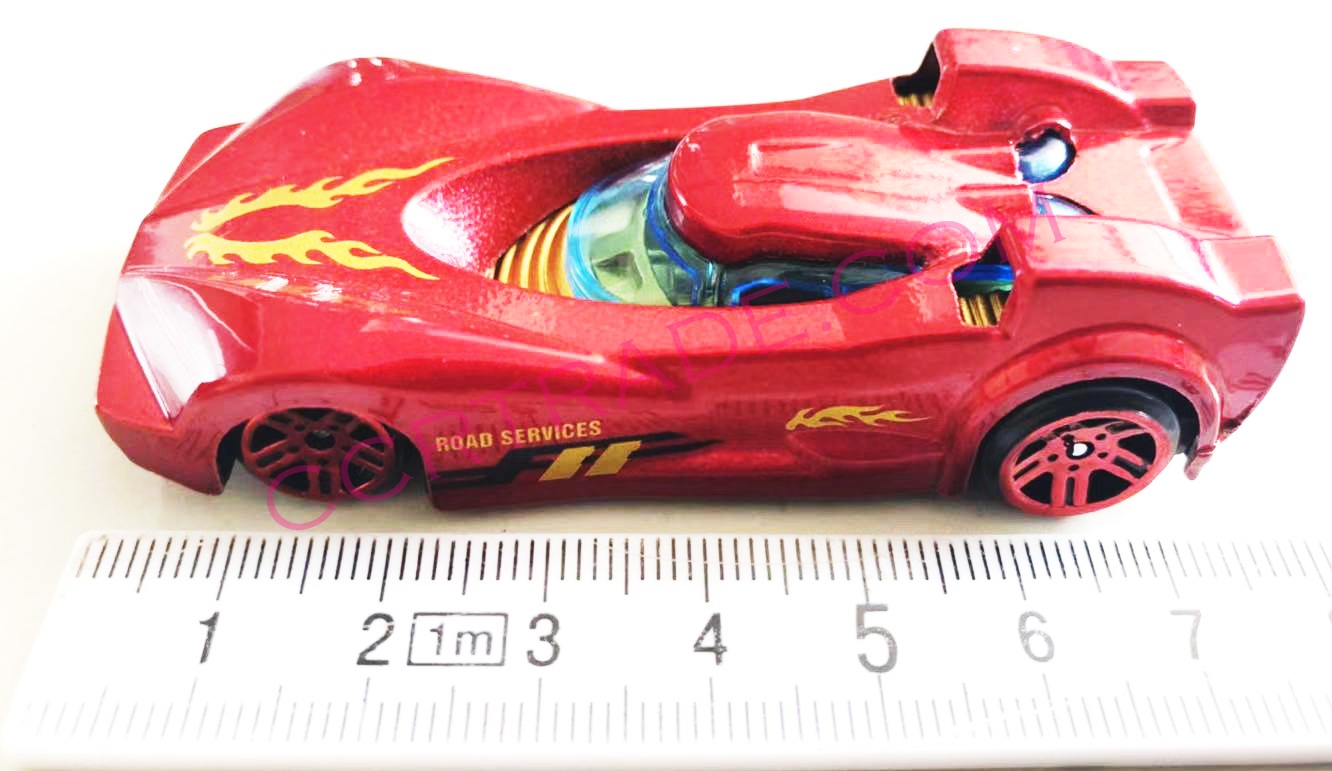 รถสปอร์ตเหล็กวินเทจกล่อง 30 ซม.