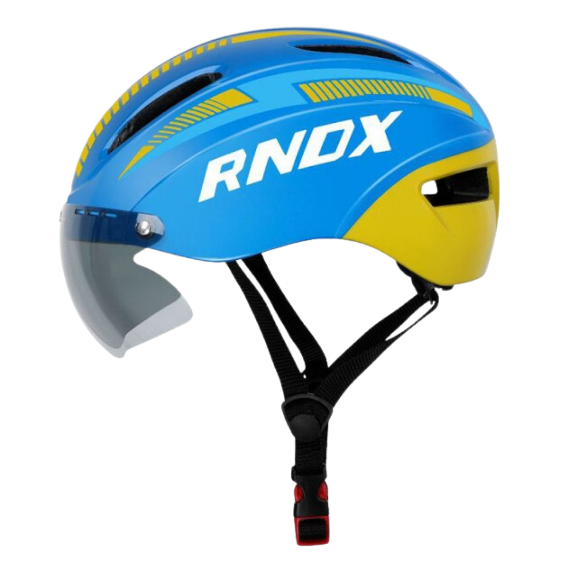 หมวกกันน็อคจักรยานมีแว่น RNOX รุ่น Casco De Ciclismo