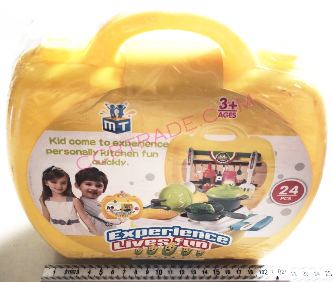 ชุดกระเป๋าอาชีพสีสด คละแบบ 19x24 ซม.(1x3)