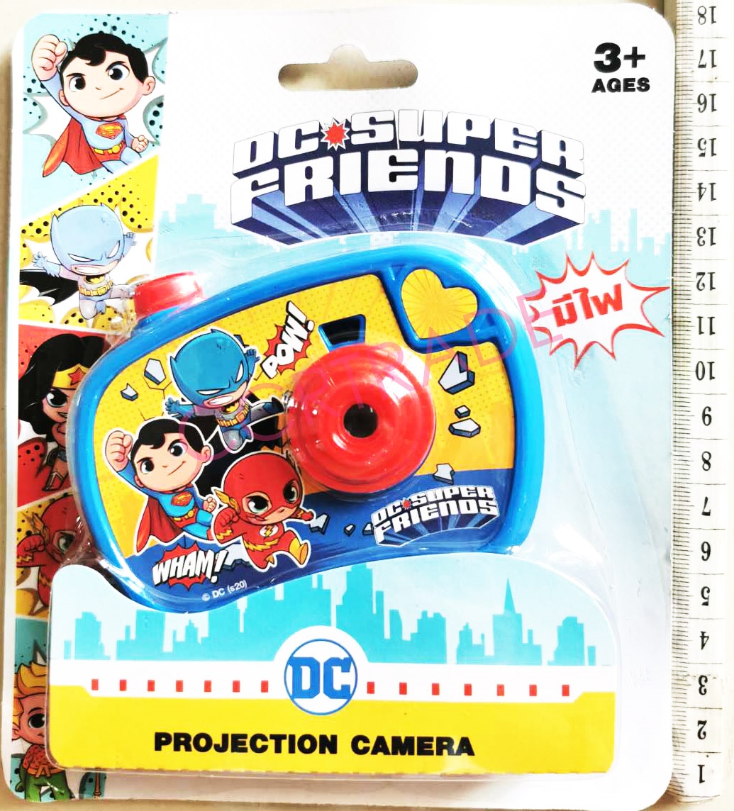 กล้องโปรเจคเตอร์ฮีโร่ DC แผง 15x18 ซม.(ลิขสิทธิ์แท้)