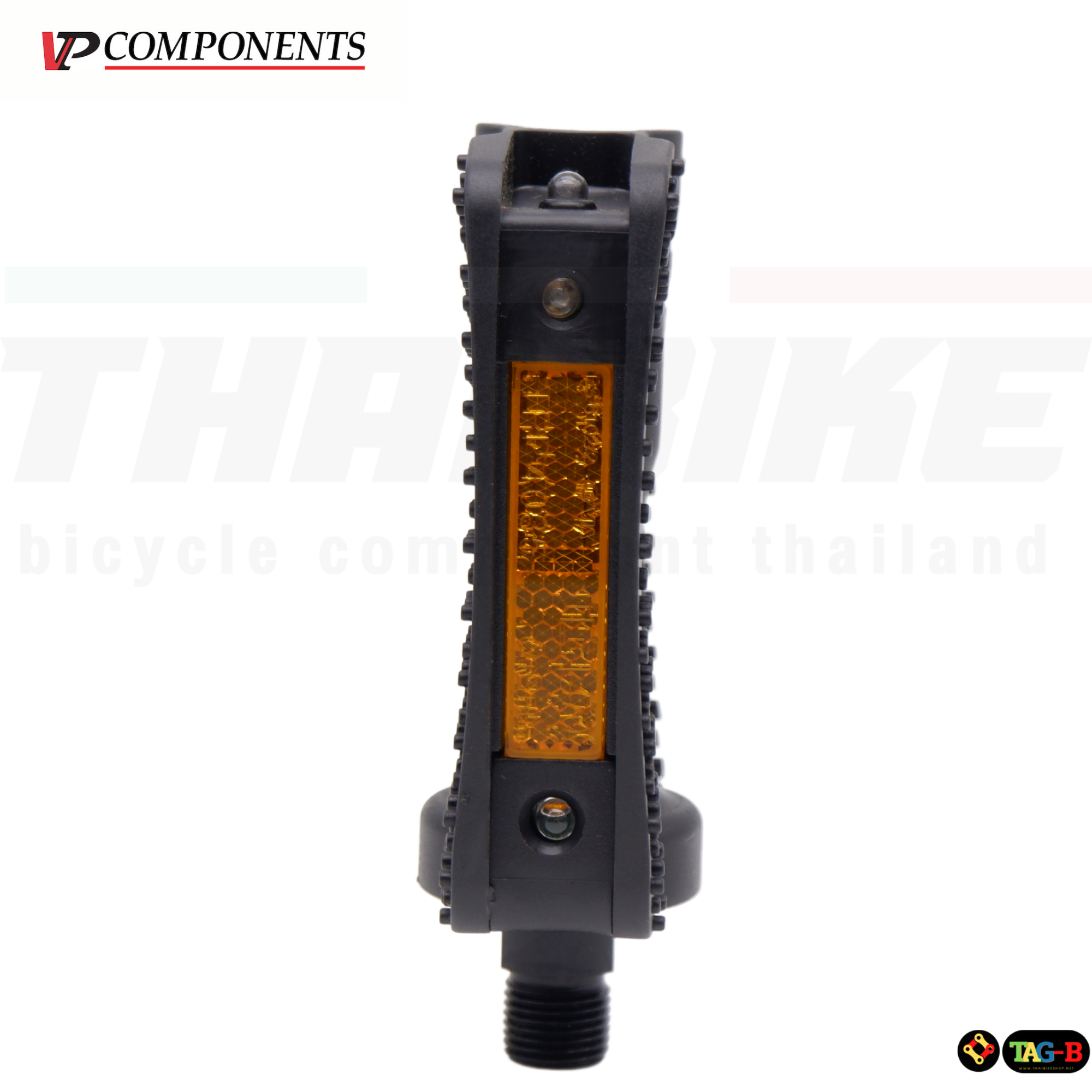 บันไดจักรยานเสือหมอบ เสือภูเขา VP COMPONENT รุ่น TAG-B มีไฟในตัว (แกนใหญ่)