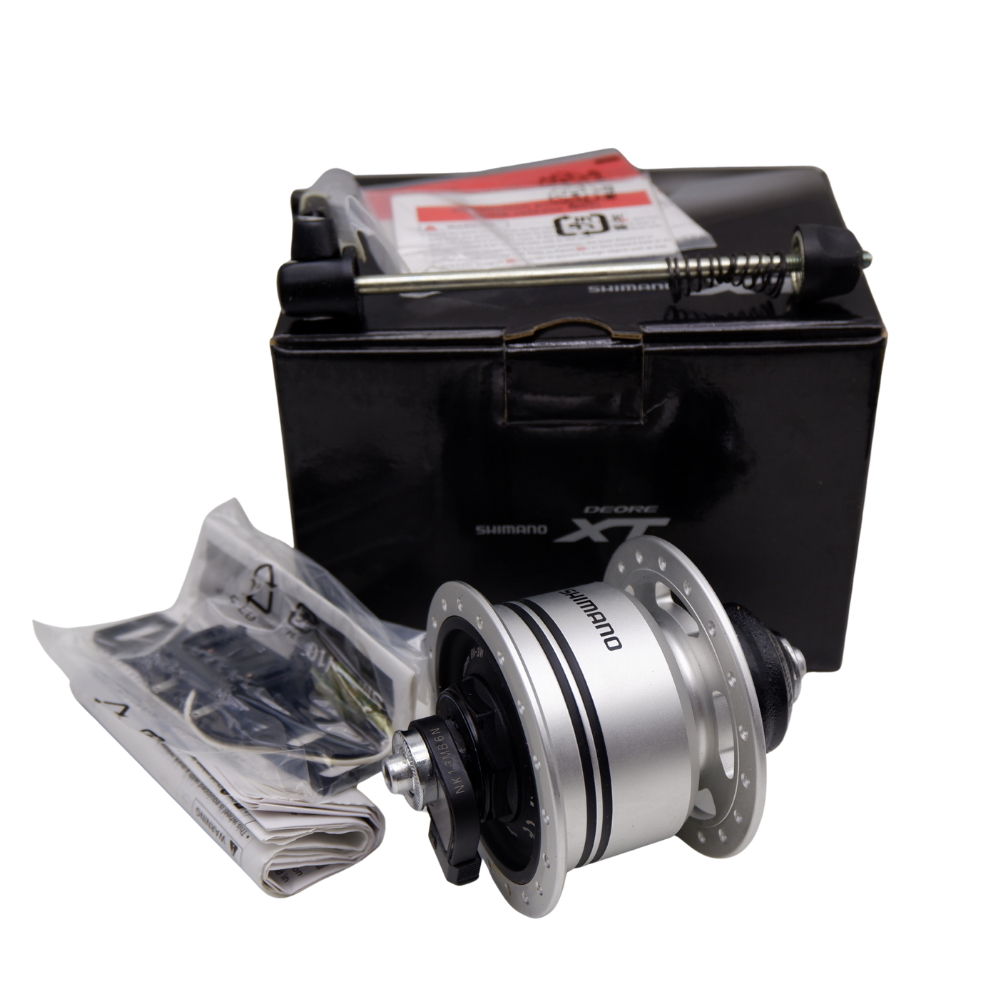 ดุมจักรยานแบบไดนาโมSHIMANO Deore XT DH-T785 Deore XT, 6v 1.5w, for Centre-Lock disc 36h