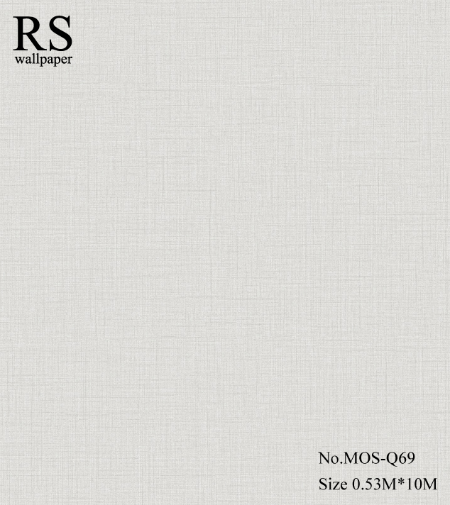 วอลเปเปอร์เทกเจอร์ผ้าพื้นโทนสีเทาอมสีฟ้า MOS-Q69