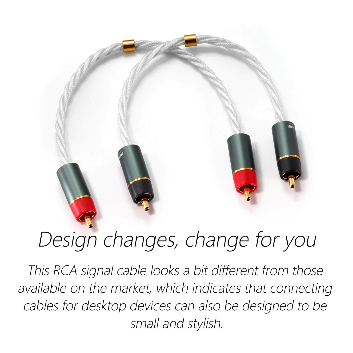 DD RC20A สาย RCA ทองแดง PCOCC สำหรับ DAC/AMP
