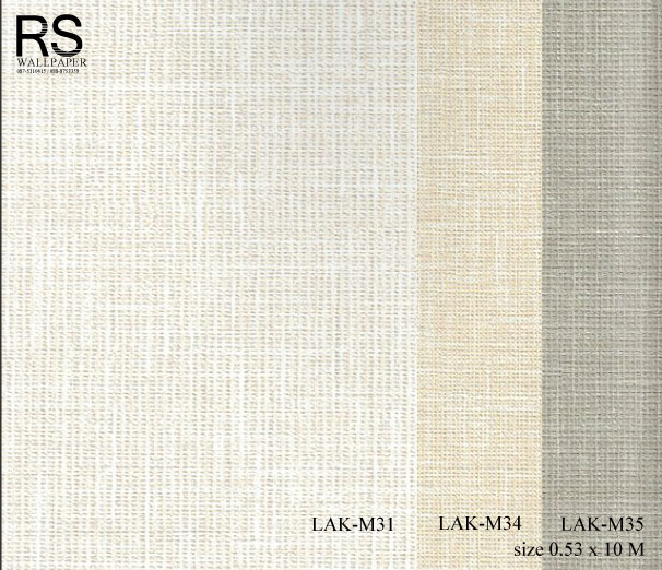 วอลเปเปอร์พื้นสีครีม LAK-M31-M34-M31