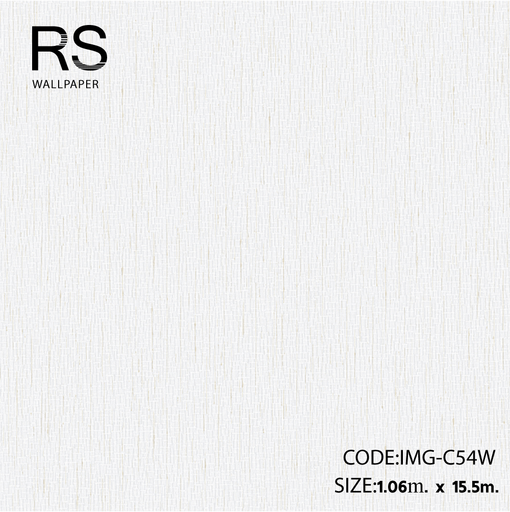 วอลเปเปอร์สีพื้นขาวเทา แทรกทอง IMG-C54W