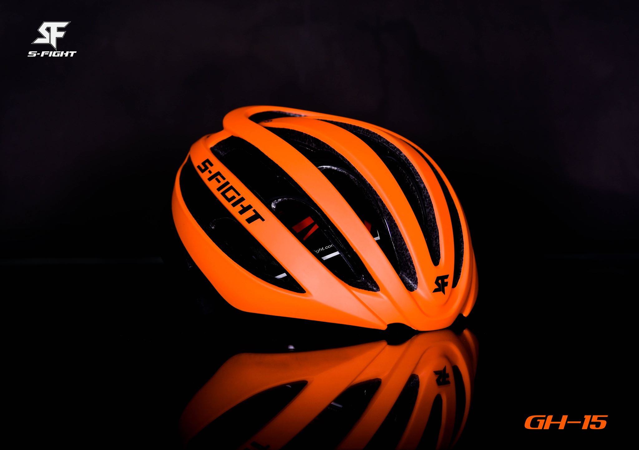 หมวกกันน็อคจักรยาน S-Fight รุ่น GH-15 หมวก 2 ชั้น เพิ่มความสวยงาม และทนทาน