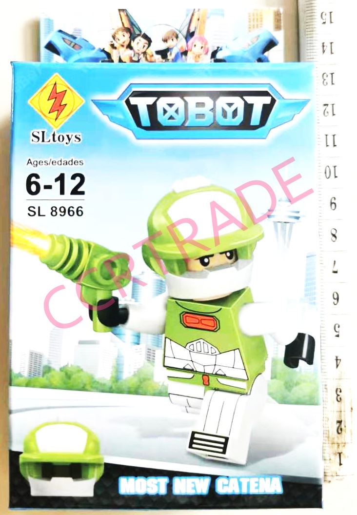 เลโก้ฮีโร่เรนเจอร์กล่อง คละ 8 แบบ 8x14.5 ซม.